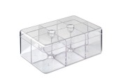Mepal Boîte à thé rectangulaire-transparente