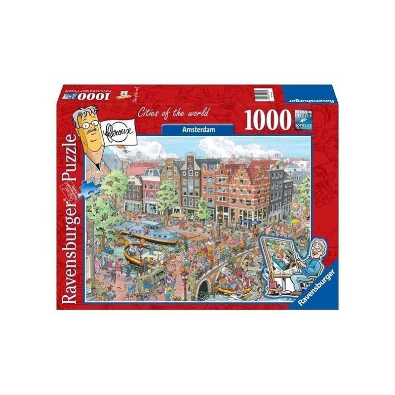 Ravensburger puzzel Fleroux Amsterdam 1000pcs
