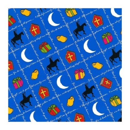 Rouleau de comptoir 50cm Sint bleu 200m