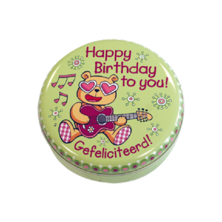 Lovely Tins - happy birthday