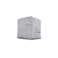 Sac de rangement luxe pour coussins de salon gris 80x80x60cm. Fabriqué en polyester résistant