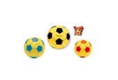 Softbal (schuimrubber) 20cm voetbalprint