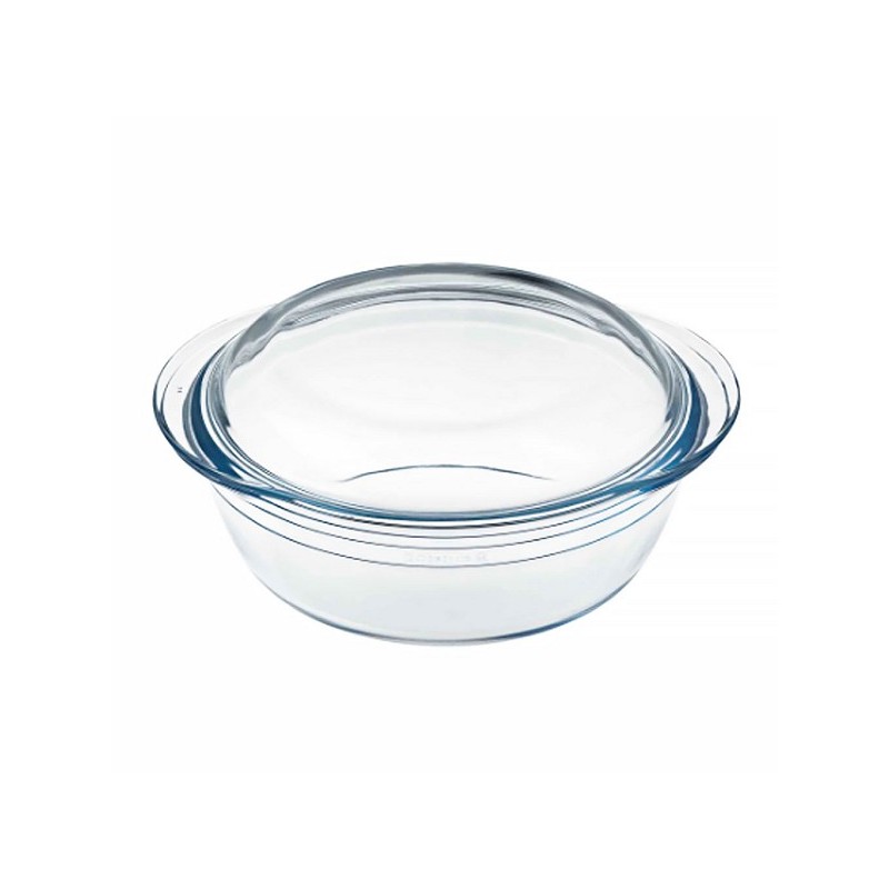 O Cuisine  ronde ovenschaal 23cm met deksel (ca 3ltr)