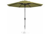 Parasol PAROS 300cm opdraai SAGE GROEN