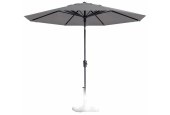 Parasol PAROS 300cm reversible GRIS CLAIR