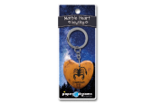 Porte-clés en marbre coeur scorpion
