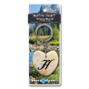 Marmer Sleutelhanger Hart - H