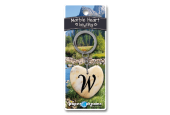 Marmer Sleutelhanger Hart - W