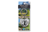 Marmer Sleutelhanger Hart - X