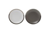 Dinerbord Venice Ø26,5cm Doos A 6 Stuks Grijs/wit