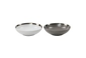 Diepbord Venice Ø20cm Doos A 6 Stuks Grijs/wit