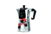 Espressokan 9-kops gietaluminium percolator