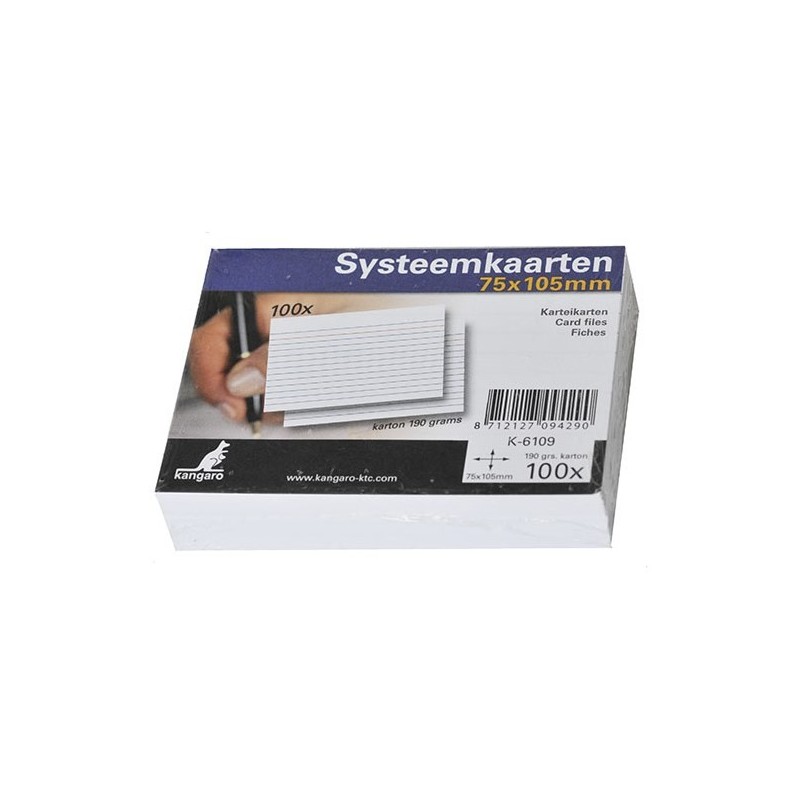 Systeemkaart Kangaro 75x105mm