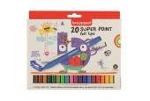 Bruynzeel 20 feutres Super Point Felt Tips