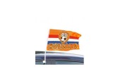 Autovlag rood/wit/blauw Oranje Leeuw