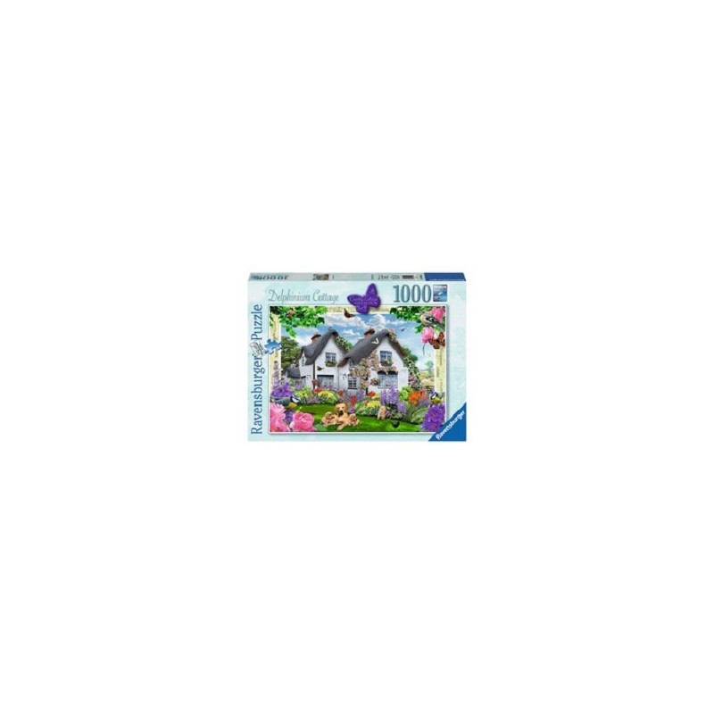 Ravensburger puzzle Delphinium Cottage 1000pcs