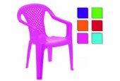 Chaise de jardin enfant en plastique Sweet Candy 37x35cm