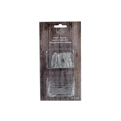 Crochets pour sapin de Noël en métal, lot de 150 crochets. 100x4cm 50x