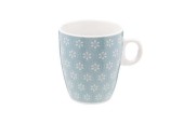 Beker Blauw Met Bloemen