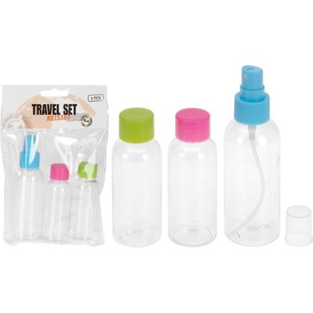 Set de voyage en pochette 3 pièces