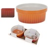 Excellent Houseware Ramekin Ø11cm set a 2 stuks rood of oranje