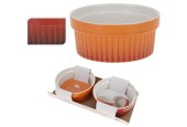 Excellent Houseware Ramequin Ø11cm lot de 2 pièces rouge ou orange