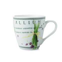 Beker Bieslook nr 1 in geschenkverpakking 48cl porselein 13x10x11 cm