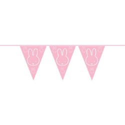 Vlaggenlijn PE Nijntje Baby Roze 10m