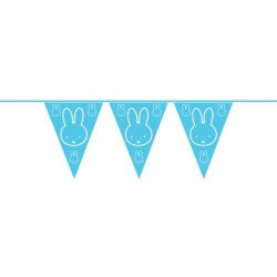 Vlaggenlijn PE Nijntje Baby Blauw 10m