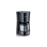 Severin Cafetière 8 tasses avec thermos 1000W noir