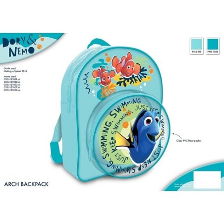Dory & Nemo Sac à dos à poche ronde