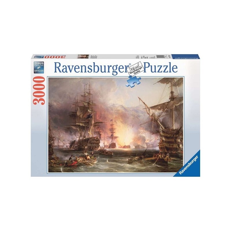 Ravensburger puzzel 3000 stukjes  Bombardement van Algiers