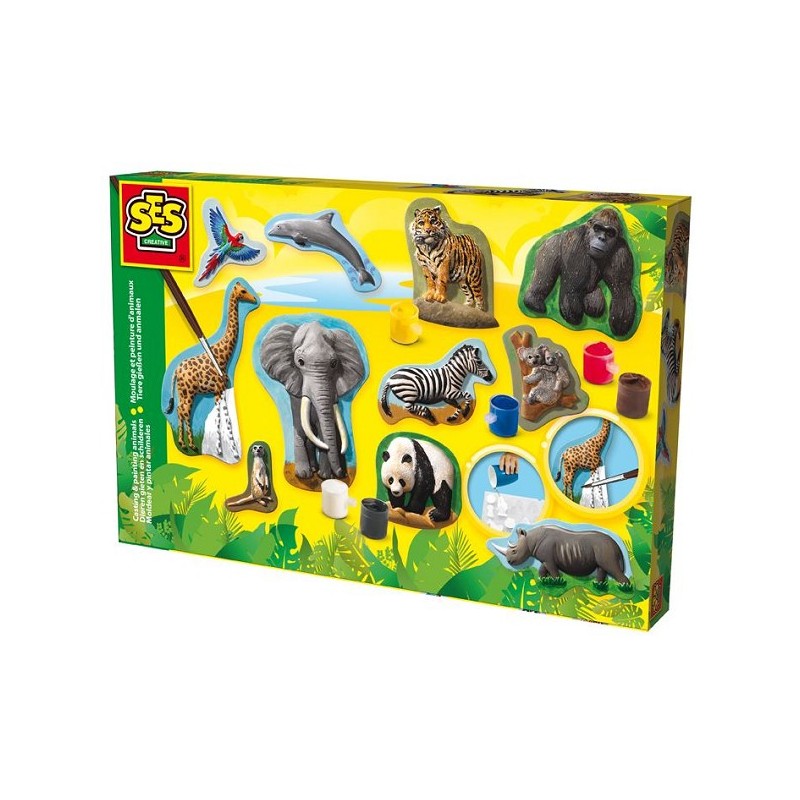 Ses Gieten en schilderen - dieren