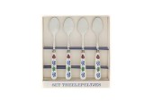 Cuillères à café Boerenbont lot de 4 pièces dans un emballage cadeau en acier inoxydable