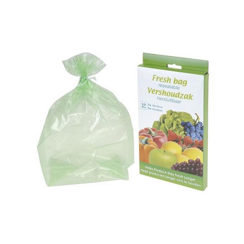 Sacs pour aliments frais set 10 pièces