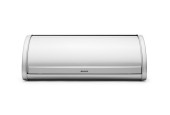 Brabantia Boîte à pain avec couvercle coulissant gris 17,3x26,2x44,5xm 16 litres