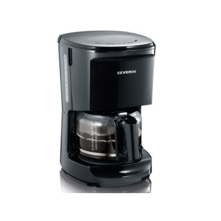 Severin KA 4815, Cafetière filtre, 1,25 l, pour café moulu, 1000 W, Noir