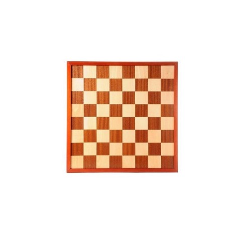 Schaak/dambord 42 Cm Ingelegd Hout