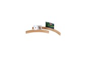 Grand porte-cartes en bois 50 cm (porte-photo)