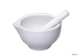 Mortier céramique blanc dia 10,5cm