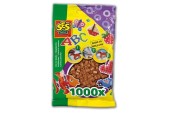Ses perles thermocollantes marron 1000pcs.