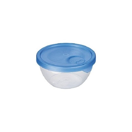 Sunware Club Cuisine boîte de rangement 500ml transparent bleu dia 13cm h 6,5cm