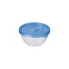 Sunware Club Cuisine boîte de rangement 500ml transparent bleu dia 13cm h 6,5cm