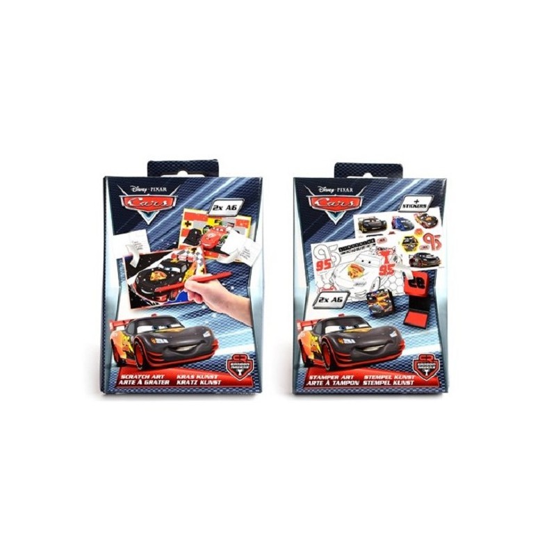 Cars hobbydoosje, stempelkunst of kraskunst