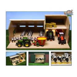 Stal met landbouwloods 55x72x32