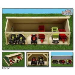 Hangar agricole pour tracteurs 1:87,16,7