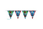 ligne de drapeau schtroumpf