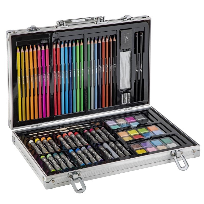 Nassau Fine Art coffret couleur 79 pièces 37x24,5x4,5cm