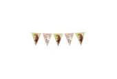Ligne de drapeau 6m chevaux emballe 5 morceaux de plastique