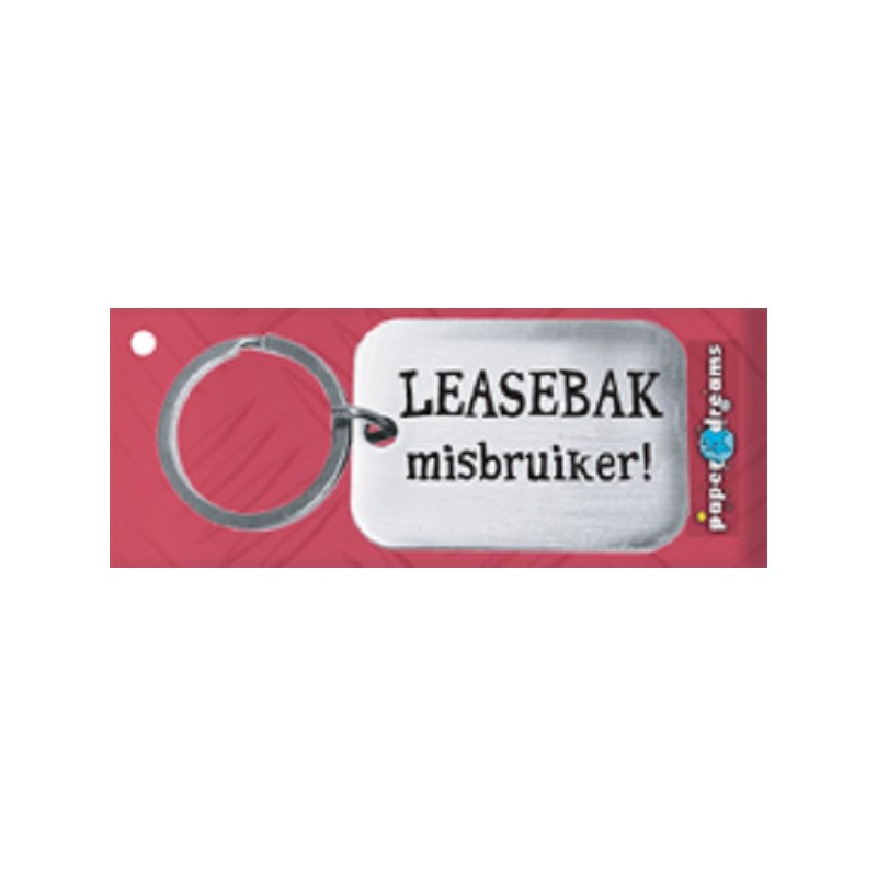 sleutelhanger leasebak sleutelhanger leasebak